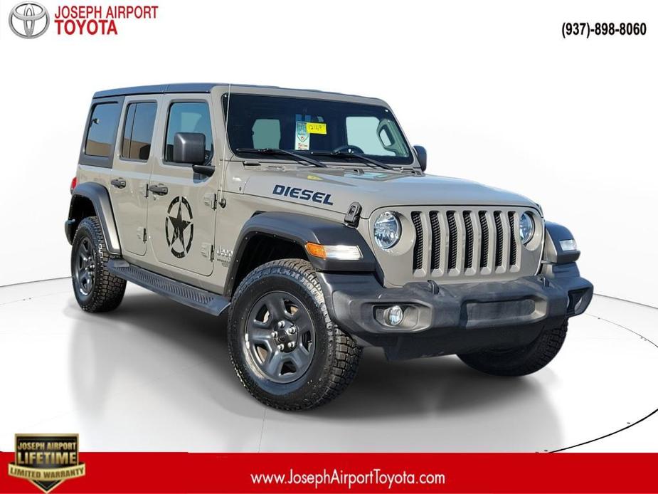 used 2021 Jeep Wrangler Unlimited car, priced at $30,483