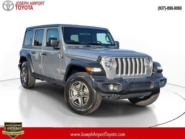 used 2020 Jeep Wrangler Unlimited car, priced at $28,149