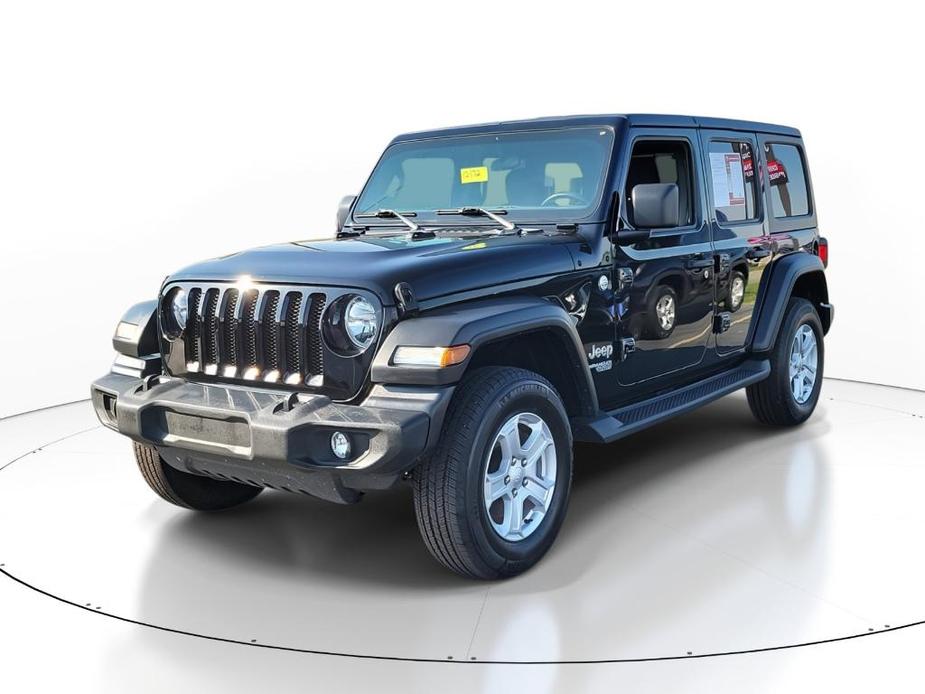 used 2021 Jeep Wrangler Unlimited car, priced at $30,513