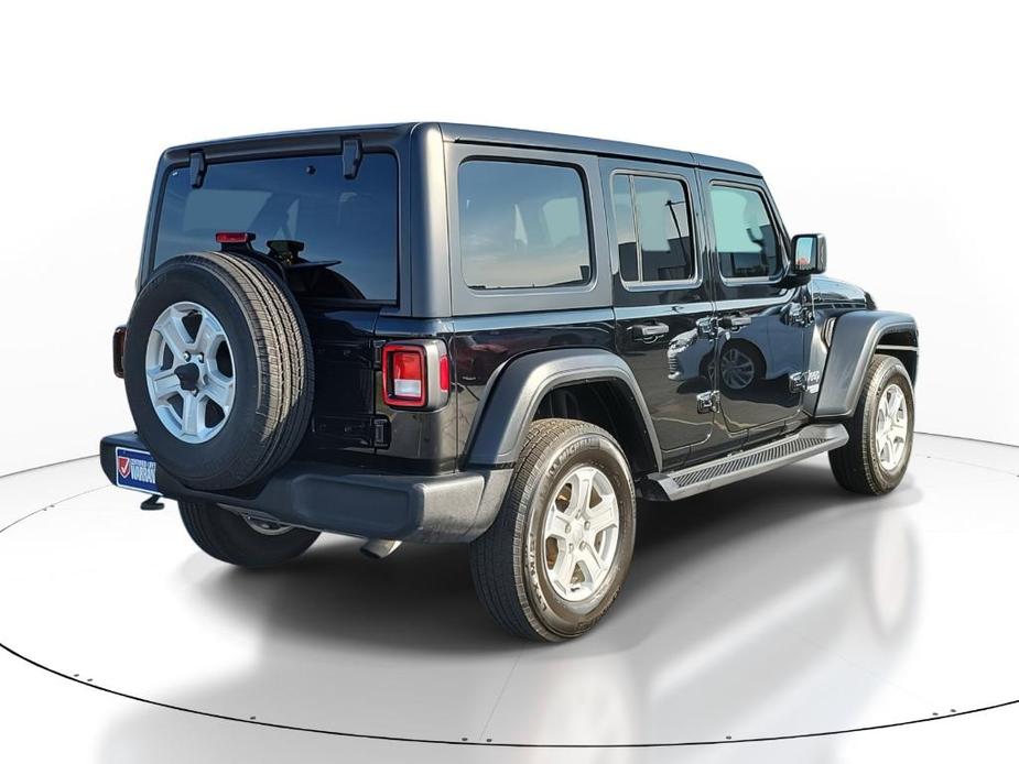 used 2021 Jeep Wrangler Unlimited car, priced at $30,513