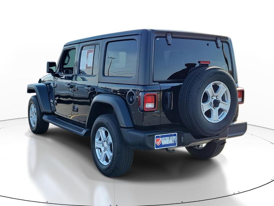 used 2021 Jeep Wrangler Unlimited car, priced at $30,513