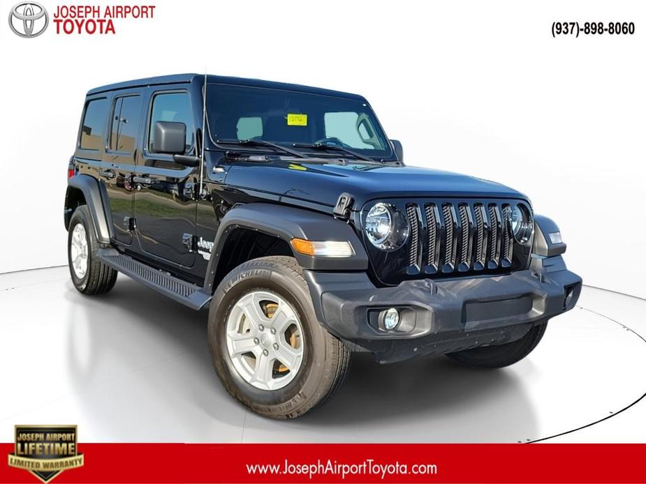 used 2021 Jeep Wrangler Unlimited car, priced at $30,513