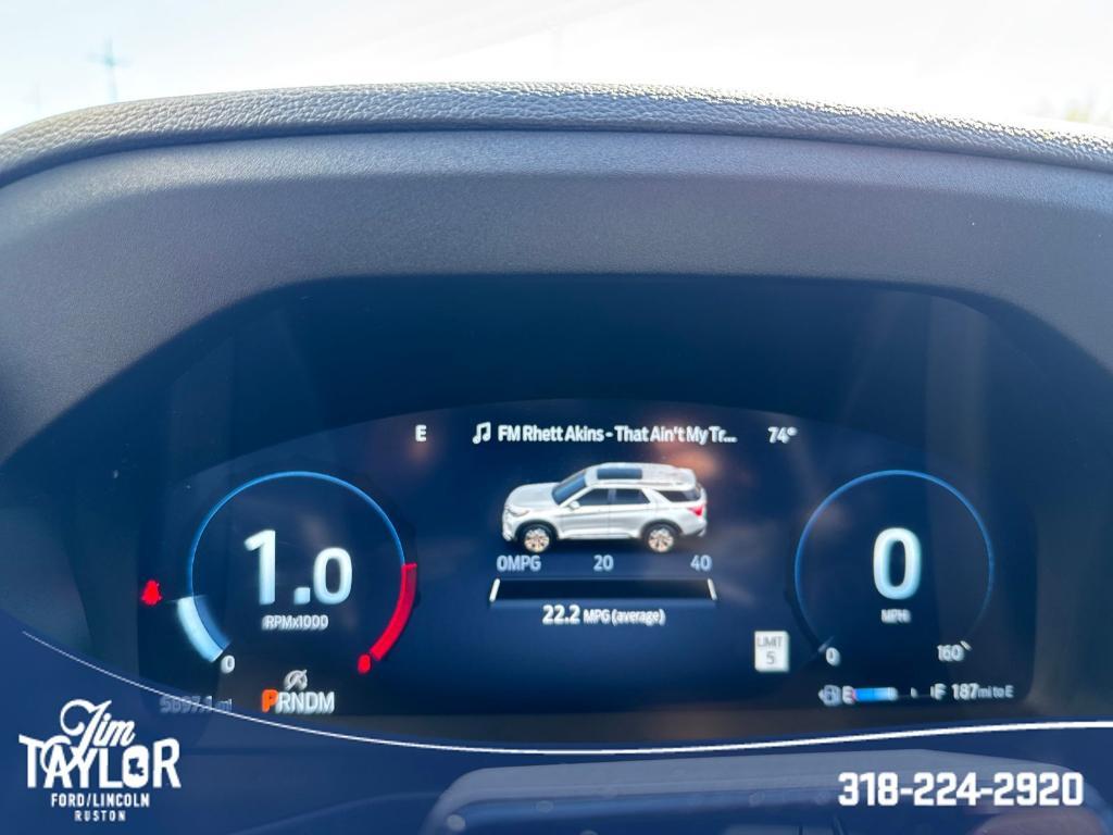new 2025 Ford Explorer car, priced at $57,895