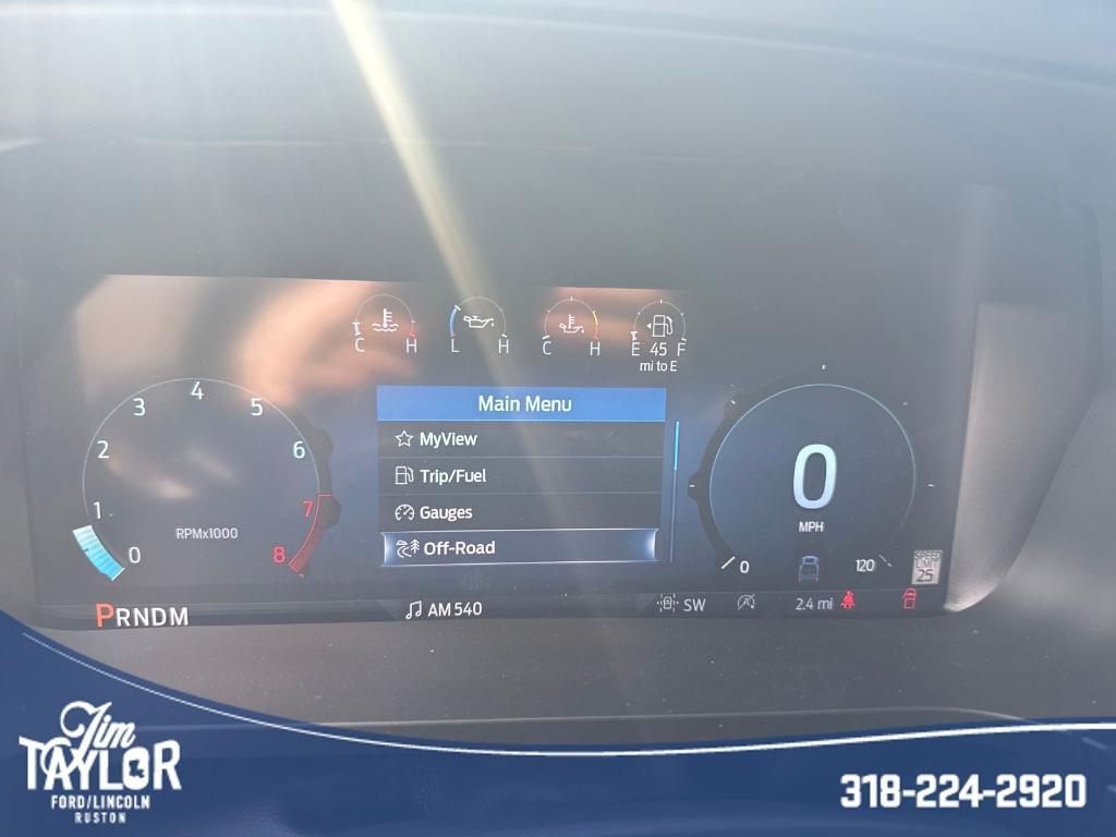 new 2025 Ford F-150 car, priced at $74,040