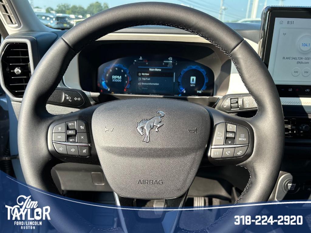 new 2025 Ford Bronco Sport car, priced at $37,380