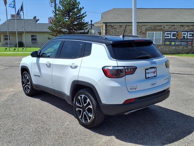 used 2023 Jeep Compass car, priced at $23,900