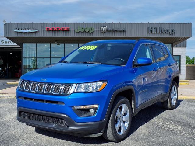 used 2021 Jeep Compass car, priced at $16,900
