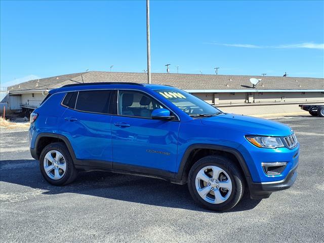 used 2021 Jeep Compass car, priced at $16,900