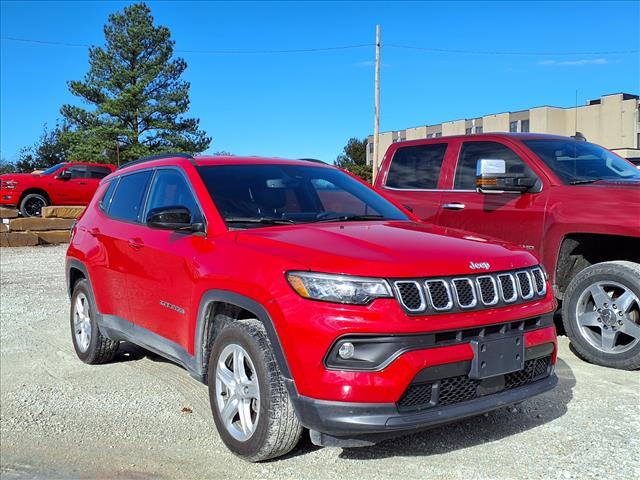 used 2024 Jeep Compass car, priced at $23,900