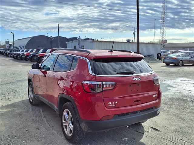 used 2024 Jeep Compass car, priced at $23,900