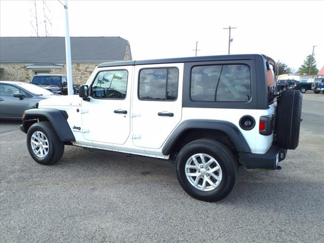 used 2023 Jeep Wrangler car, priced at $32,900