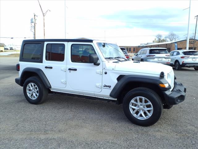 used 2023 Jeep Wrangler car, priced at $32,900