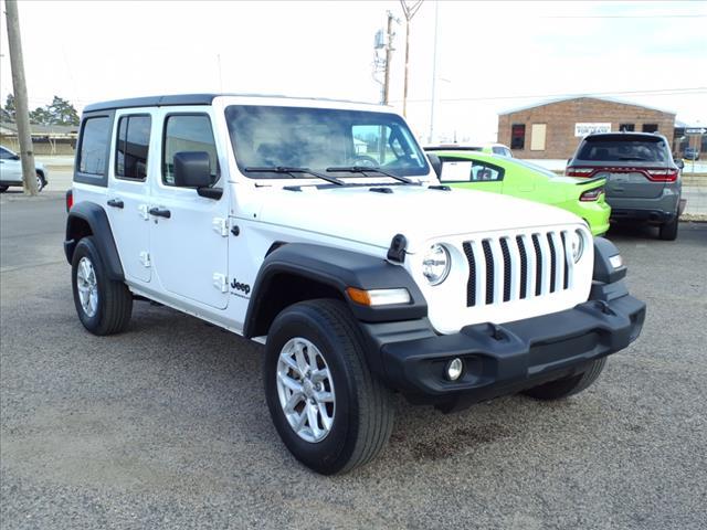 used 2023 Jeep Wrangler car, priced at $32,900