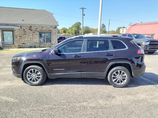 used 2021 Jeep Cherokee car, priced at $18,999