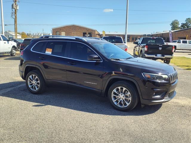 used 2021 Jeep Cherokee car, priced at $18,999