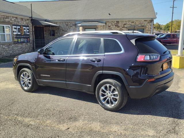 used 2021 Jeep Cherokee car, priced at $18,999