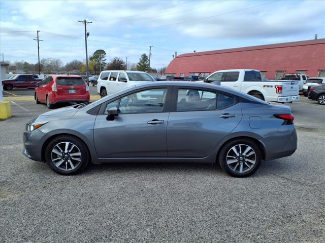 used 2021 Nissan Versa car, priced at $15,999