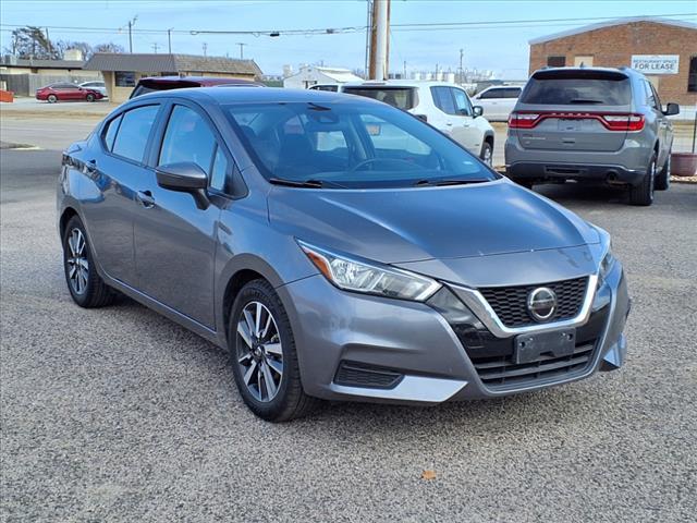 used 2021 Nissan Versa car, priced at $15,999