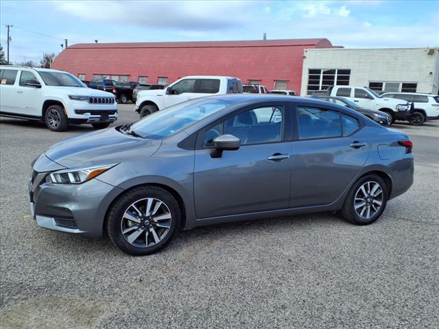 used 2021 Nissan Versa car, priced at $15,999