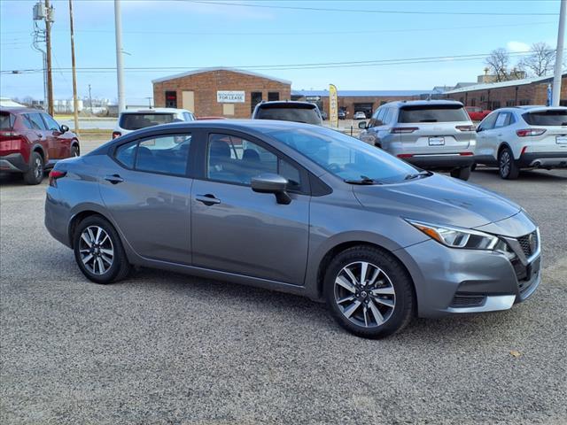 used 2021 Nissan Versa car, priced at $15,999