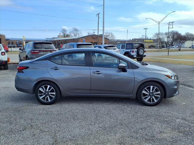 used 2021 Nissan Versa car, priced at $15,999