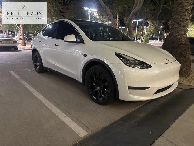 used 2020 Tesla Model Y car, priced at $27,481