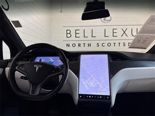 used 2018 Tesla Model X car, priced at $29,971