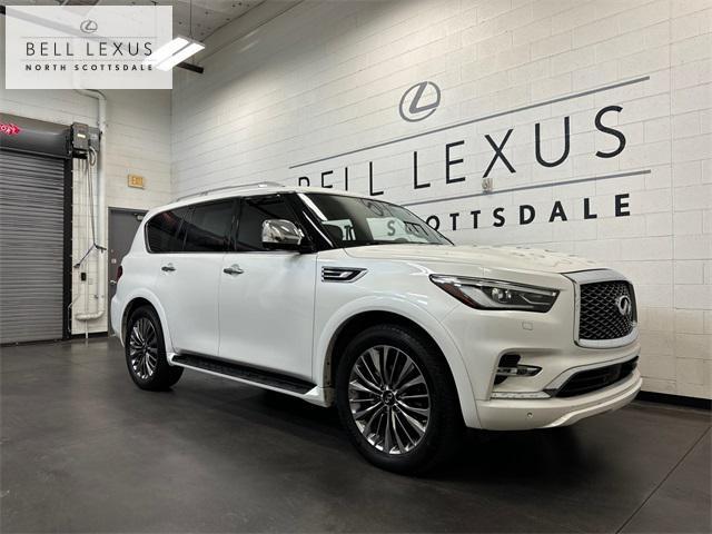 used 2021 INFINITI QX80 car, priced at $33,381