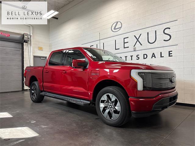 used 2023 Ford F-150 Lightning car, priced at $44,988