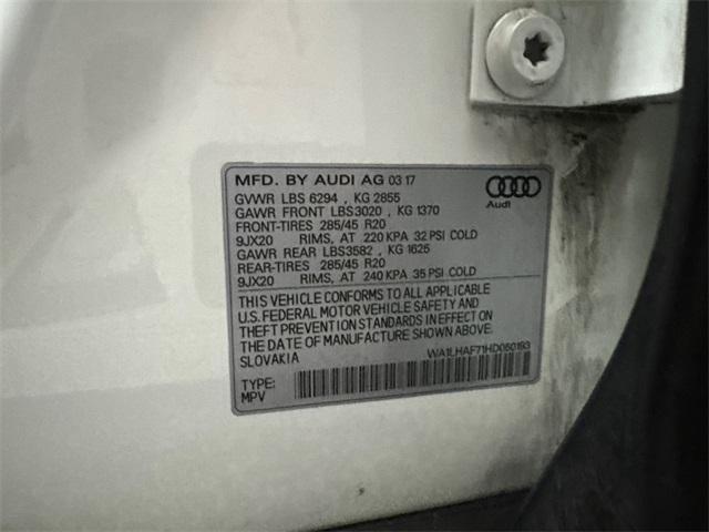 used 2017 Audi Q7 car, priced at $15,477