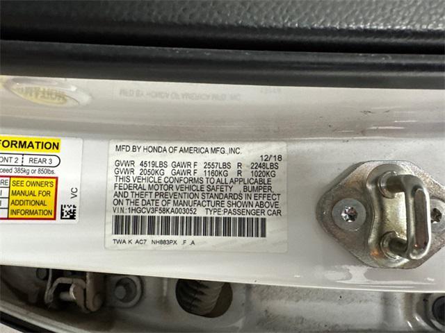 used 2019 Honda Accord Hybrid car, priced at $18,978
