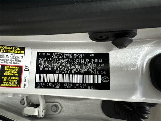 used 2020 Lexus ES 350 car, priced at $33,481