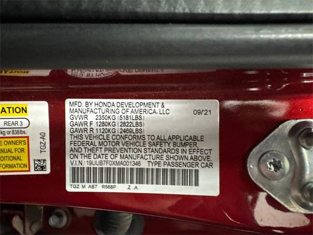 used 2021 Acura TLX car, priced at $34,577