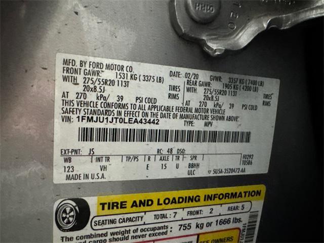 used 2020 Ford Expedition car, priced at $32,477