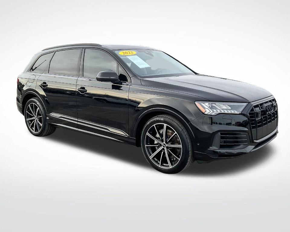 used 2022 Audi Q7 car, priced at $49,877