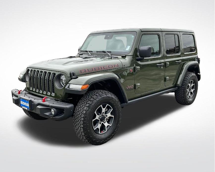 used 2021 Jeep Wrangler Unlimited car, priced at $43,716