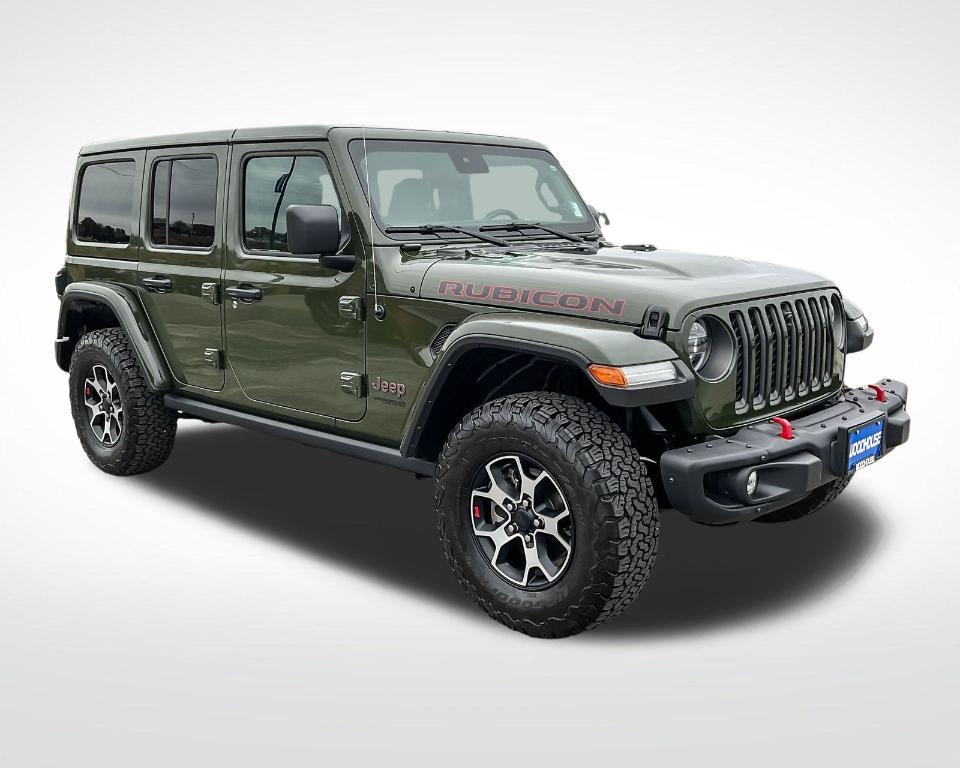 used 2021 Jeep Wrangler Unlimited car, priced at $43,716