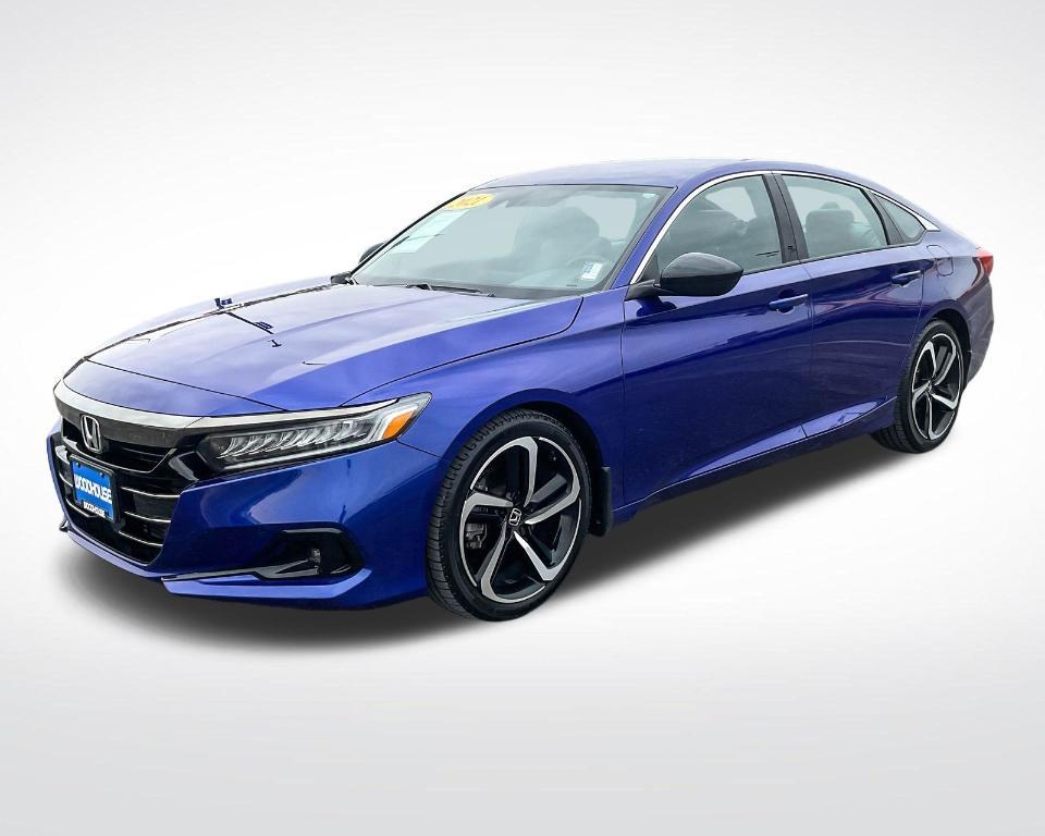 used 2021 Honda Accord car, priced at $25,747