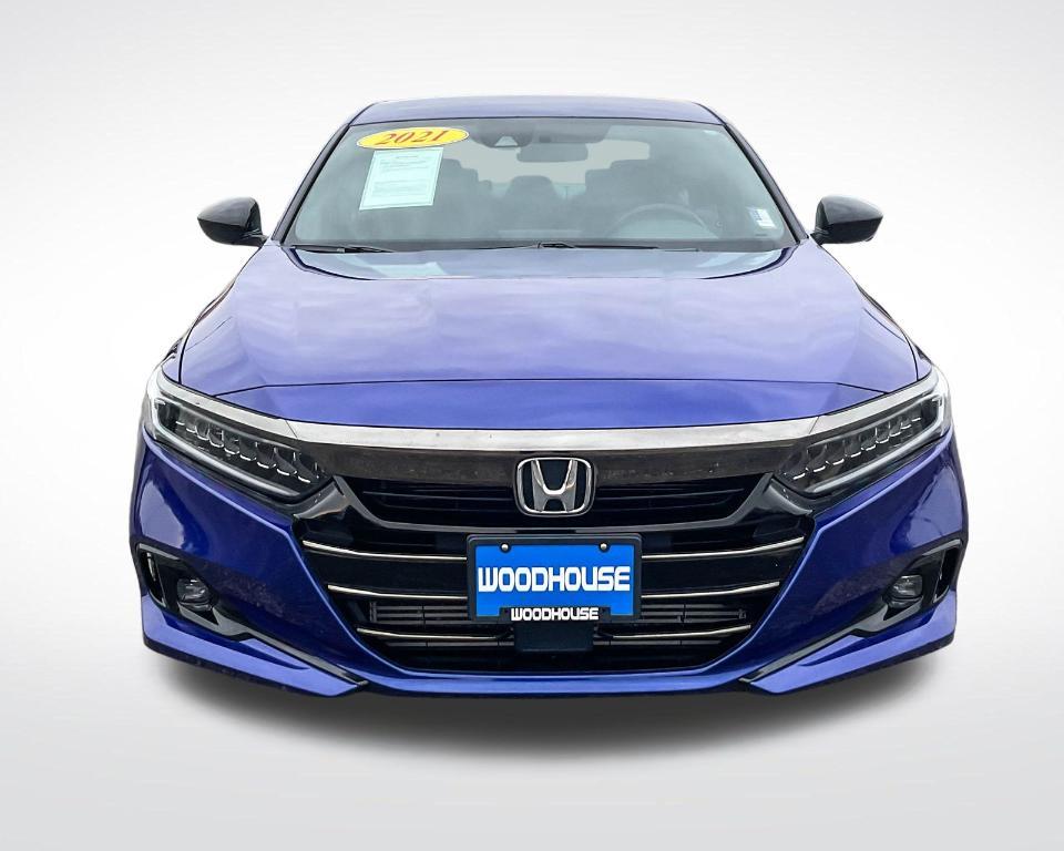 used 2021 Honda Accord car, priced at $25,747