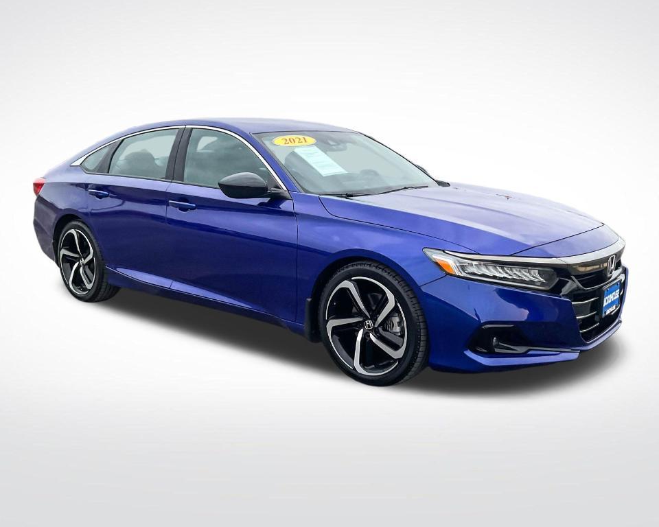 used 2021 Honda Accord car, priced at $25,747