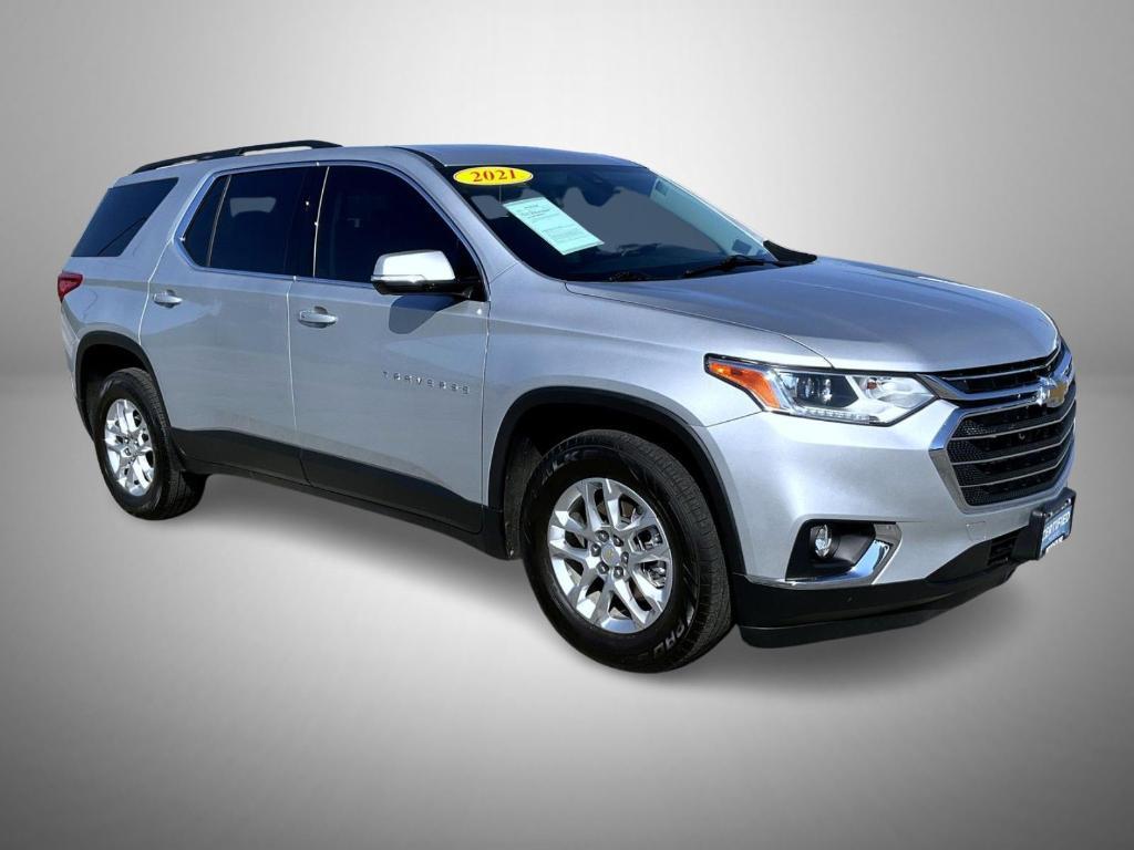 used 2021 Chevrolet Traverse car, priced at $31,670