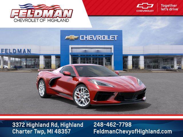 new 2025 Chevrolet Corvette car, priced at $91,492