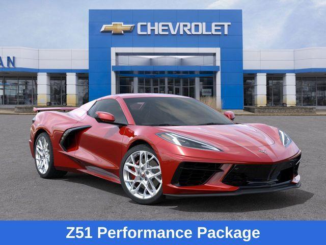 new 2025 Chevrolet Corvette car, priced at $91,492