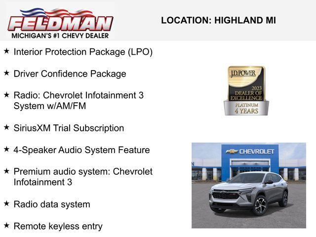 new 2026 Chevrolet Trax car, priced at $21,955