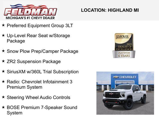 new 2025 Chevrolet Silverado 2500 car, priced at $65,745
