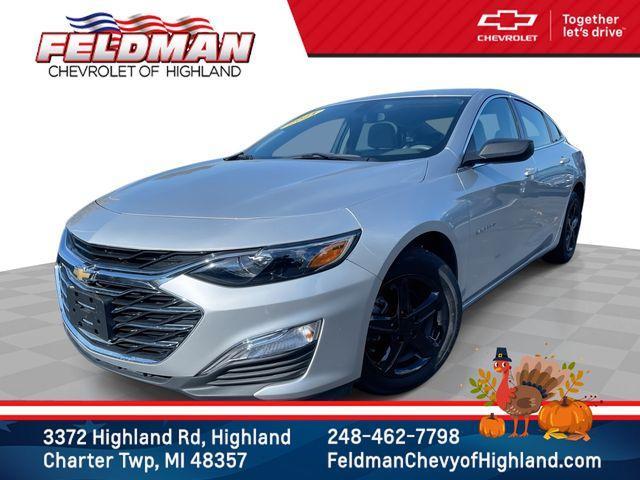 used 2021 Chevrolet Malibu car, priced at $18,249