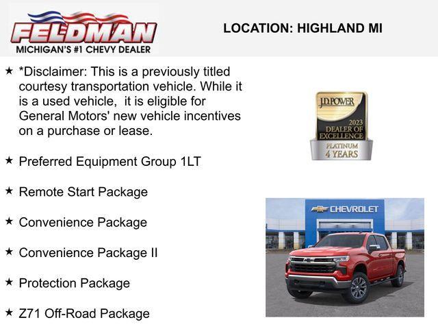 new 2025 Chevrolet Silverado 1500 car, priced at $48,526