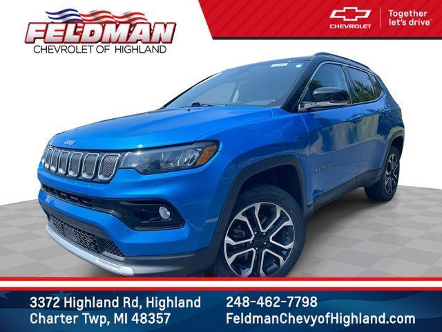 used 2022 Jeep Compass car, priced at $20,495