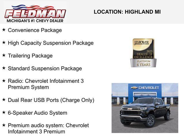 new 2025 Chevrolet Silverado 1500 car, priced at $39,610