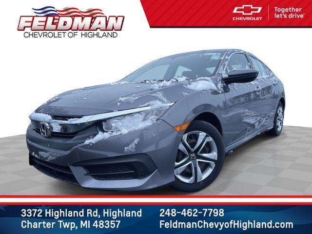 used 2018 Honda Civic car, priced at $17,995